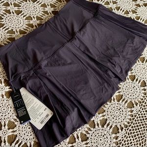 NEW Lululemon Skirt plum color size 12